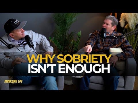 Why Sobriety Didn't Save Me (But Jesus Did)
