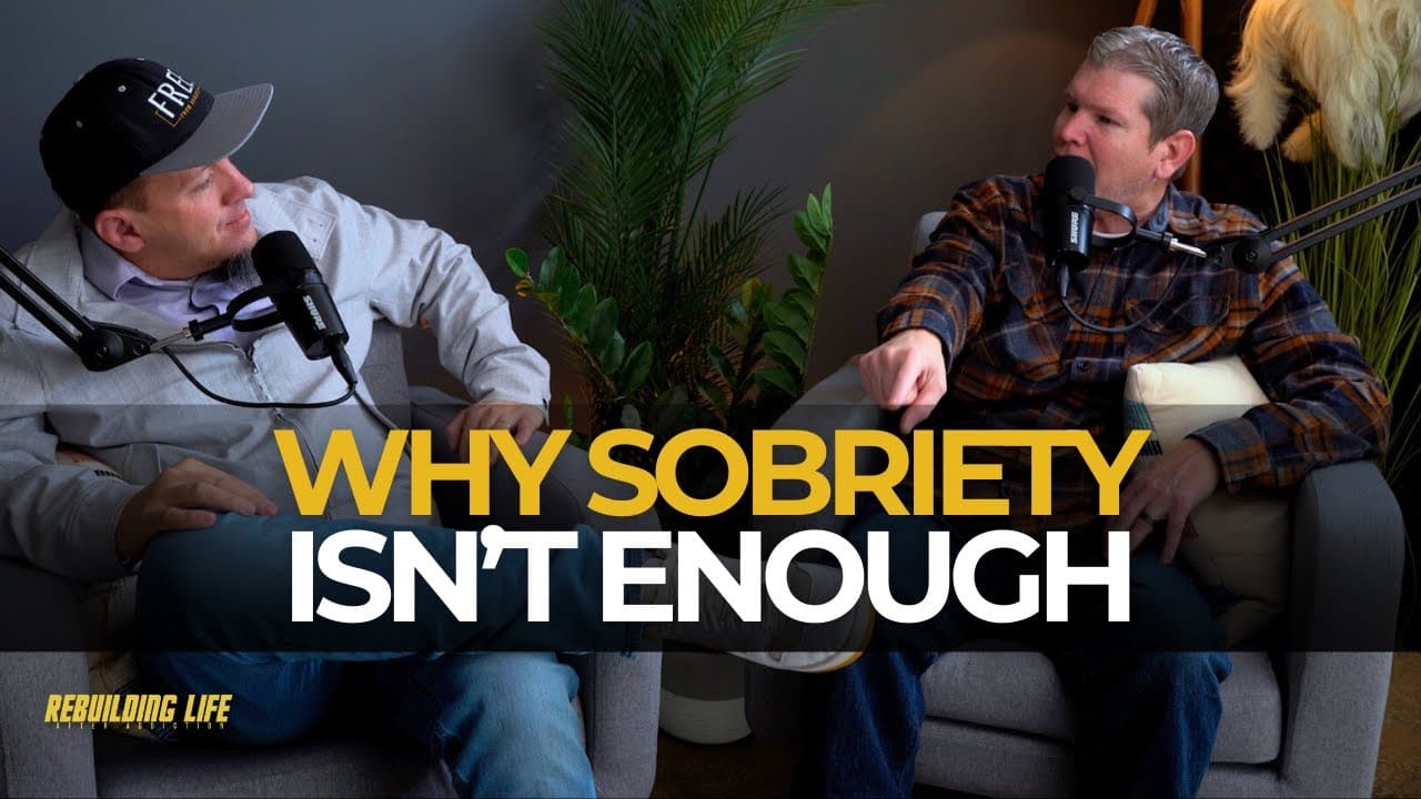 Why Sobriety Didn't Save Me (But Jesus Did)